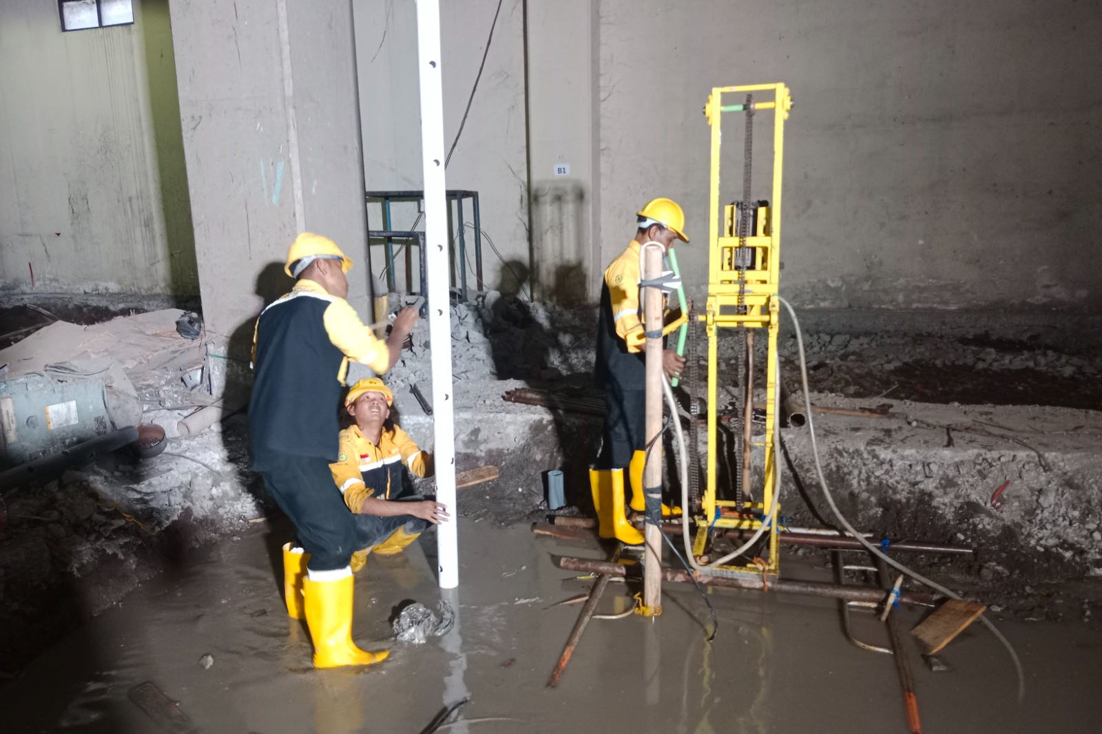 cement grouting arcon radian abadi
